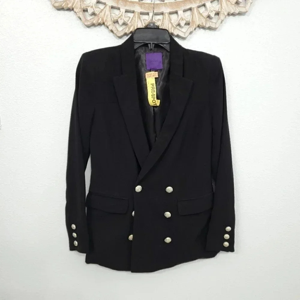Forever 21 Double Breasted Flap Detail Blazer